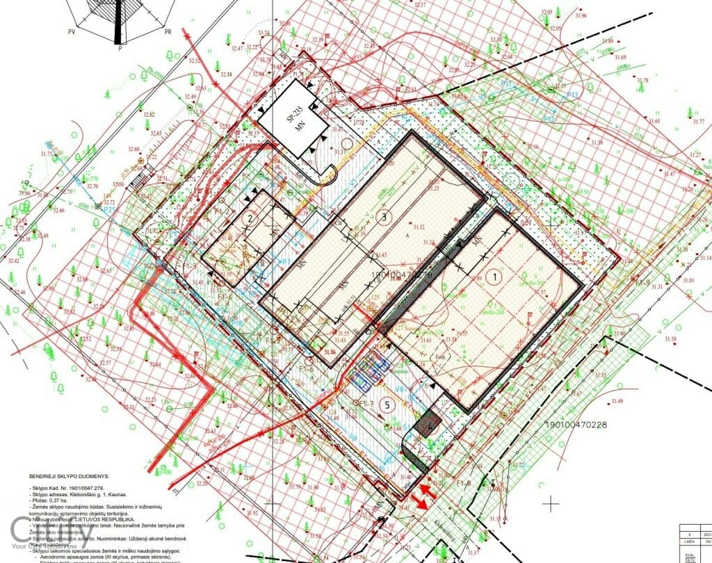 Vandenruošos įrenginiai Kleboniškio g. 1 (Kleboniškio g. 1) - Road - visualization