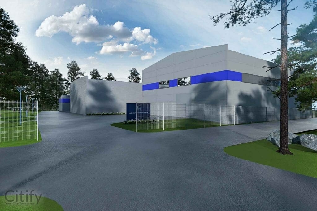 Vandenruošos įrenginiai Kleboniškio g. 1 (Kleboniškio g. 1) - Road - visualization