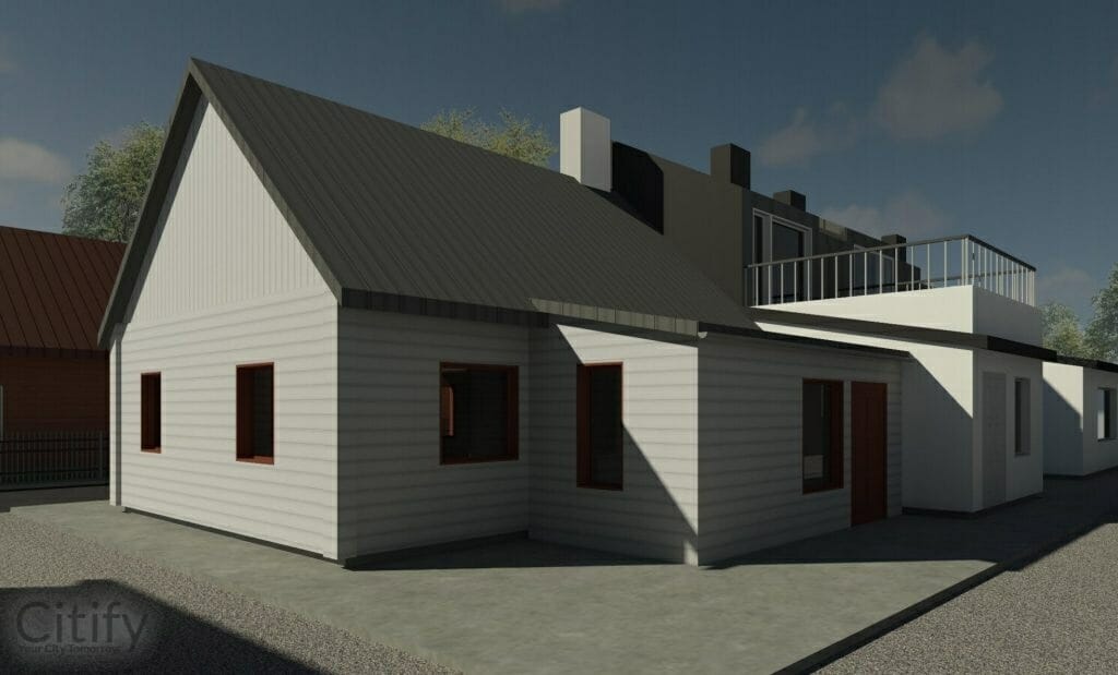 Vokiečių g. 23 (Vokiečių g. 23) - Multi apartment - visualization