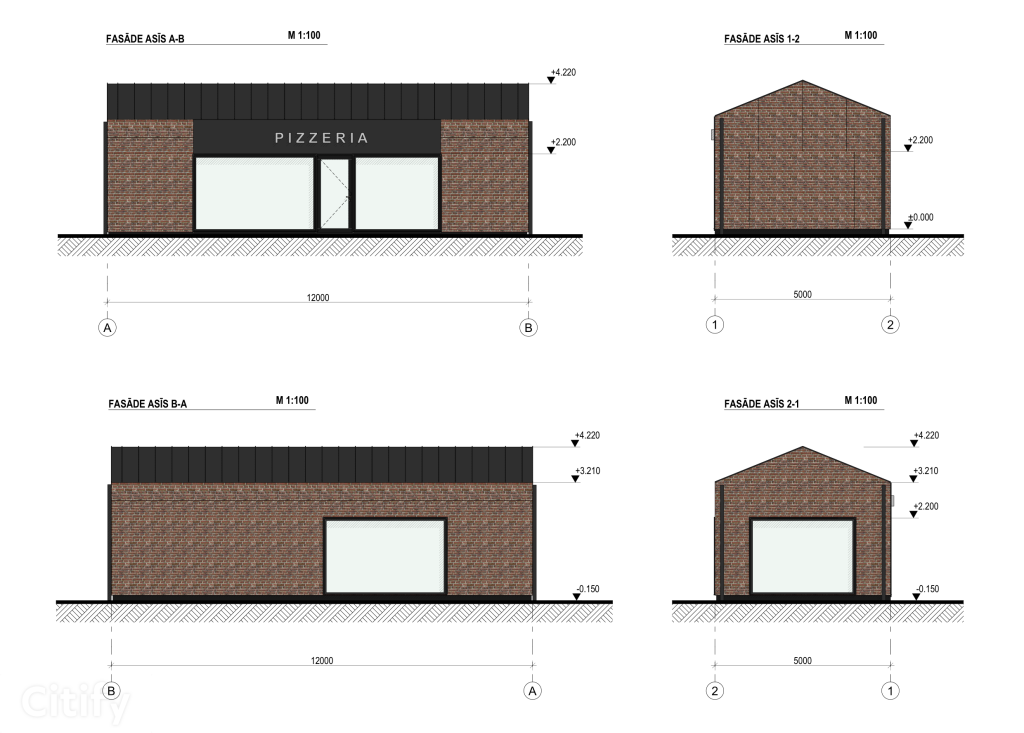 Burtnieku iela 32A (Burtnieku iela 32A) - Maisto parduotuvė - vizualizacija