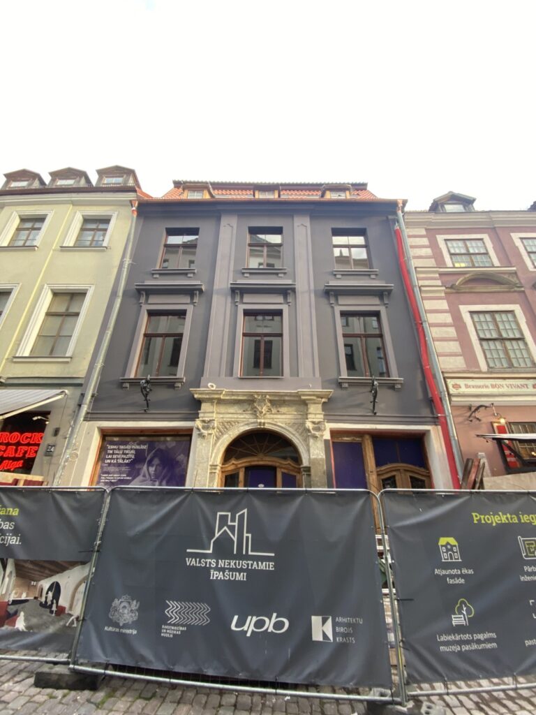 Latvijas Nacionālais rakstniecības un mūzikas muzejs (Mārstaļu iela 6) - Museum - construction photos