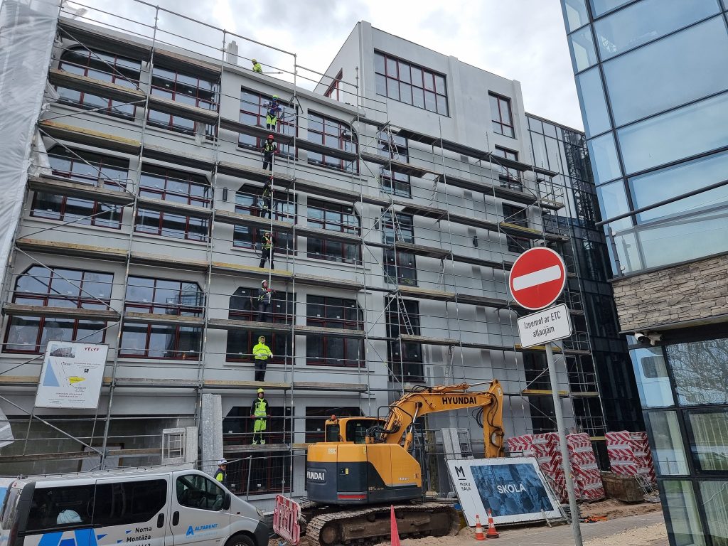 Zeiss Biroji (Dēļu iela 2) - Verslo centras - statybų nuotraukos