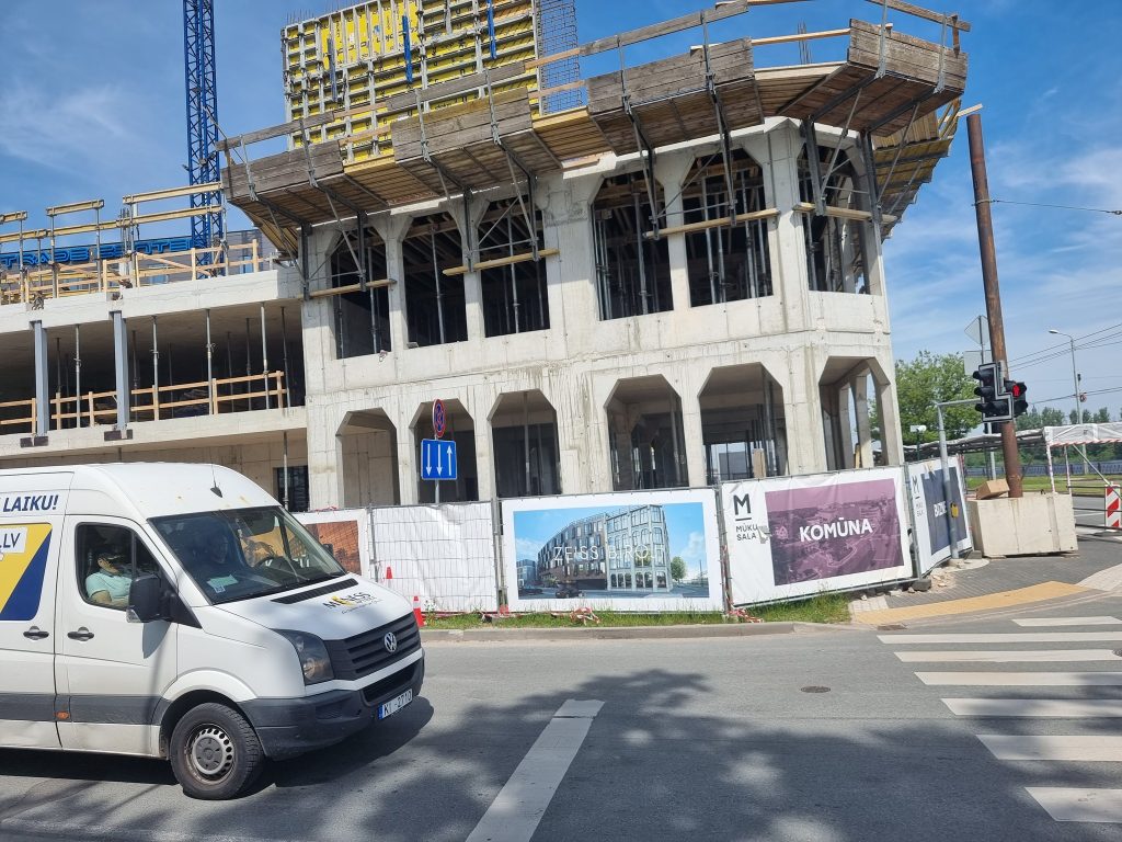 Zeiss Biroji (Dēļu iela 2) - Verslo centras - statybų nuotraukos