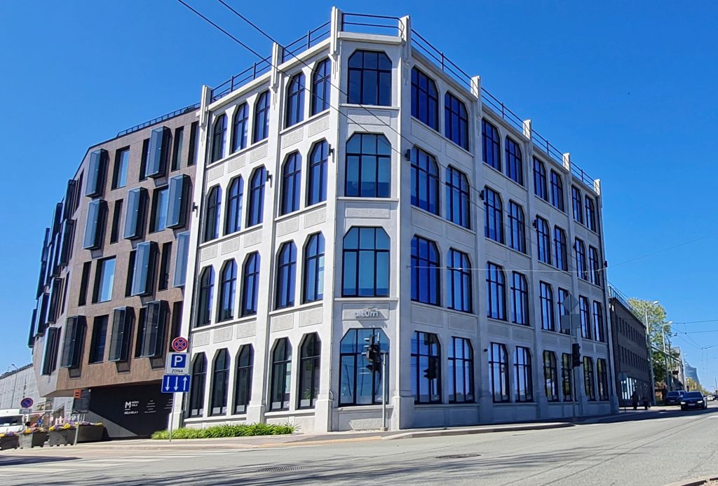 Zeiss Biroji (Dēļu iela 2) - Verslo centras - statybų nuotraukos