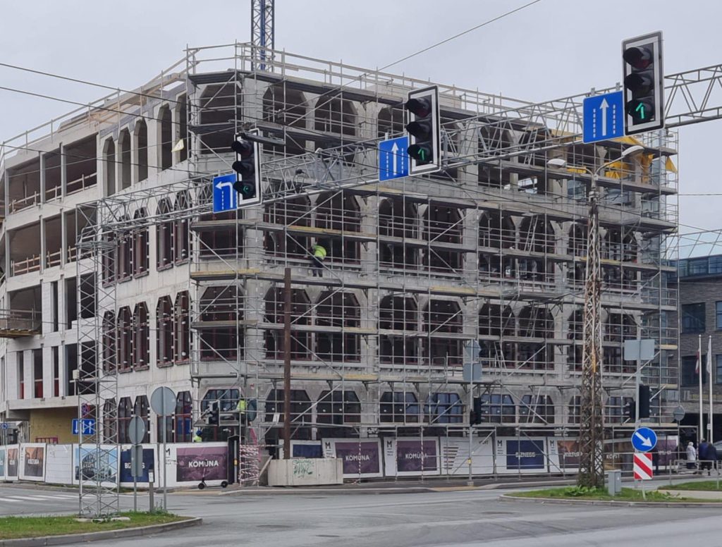 Zeiss Biroji (Dēļu iela 2) - Verslo centras - statybų nuotraukos