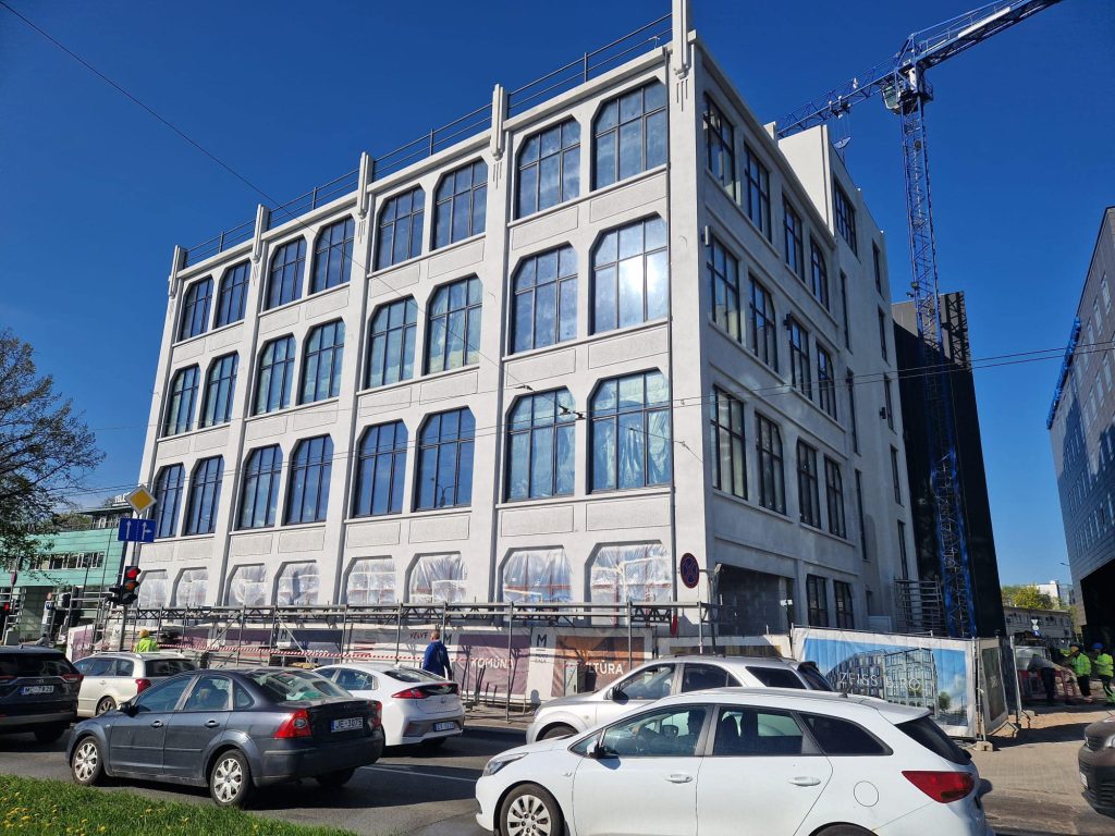 Zeiss Biroji (Dēļu iela 2) - Verslo centras - statybų nuotraukos