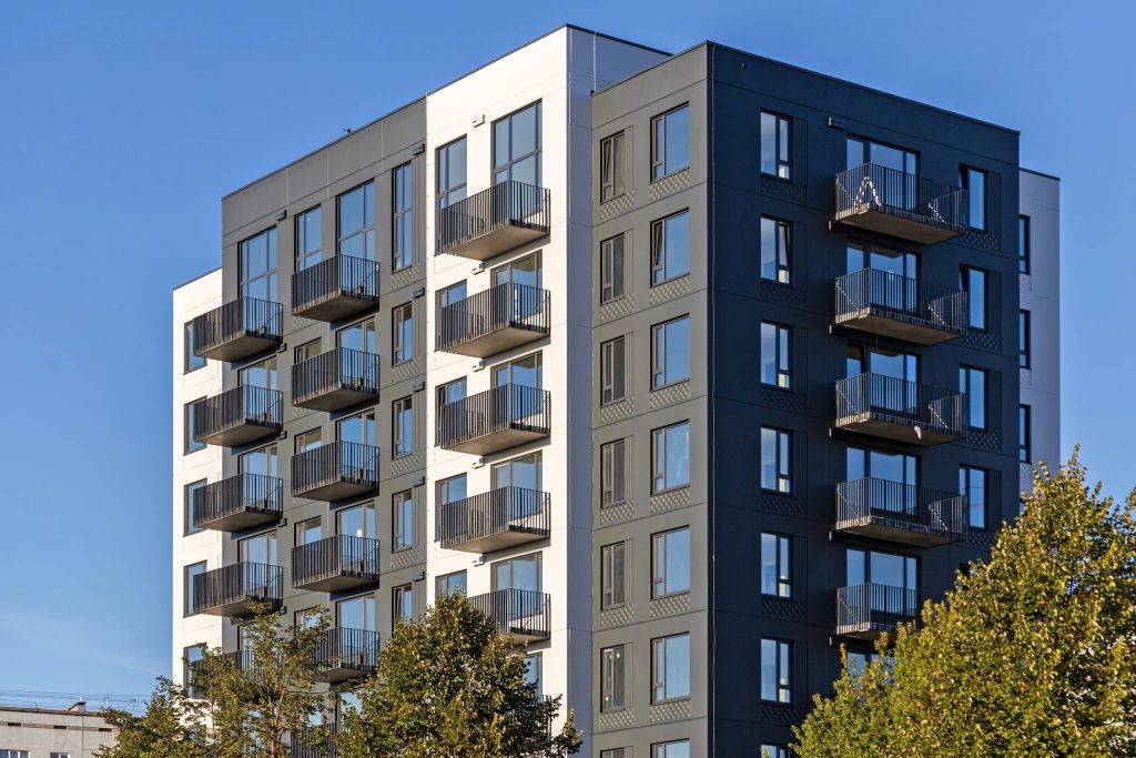 Mežciema mājas - 1. kārta (Sergeja Eizenšteina iela 47A) - Multi apartment - construction photos