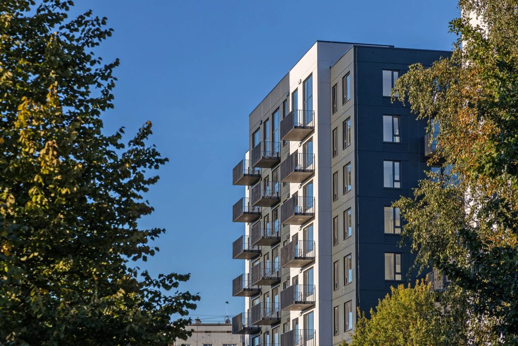 Mežciema mājas - 1. kārta (Sergeja Eizenšteina iela 47A) - Multi apartment - construction photos