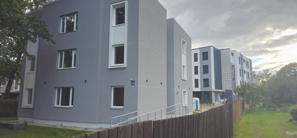 Stērstu nami - 2. kārta, 3. ēka (Stērstu iela 13B) - Multi apartment - construction photos