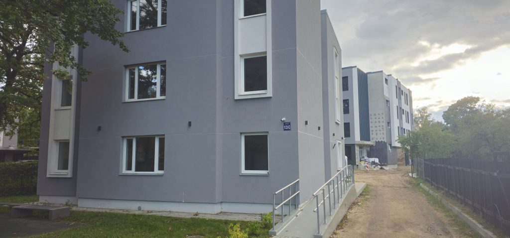 Stērstu nami - 2. kārta, 3. ēka (Stērstu iela 13B) - Multi apartment - construction photos