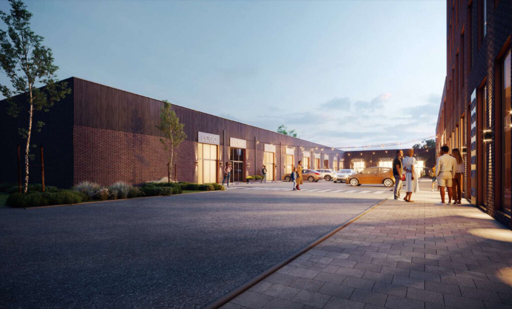 2BYSA (Dubysos g. 58A) - Shopping center - visualization