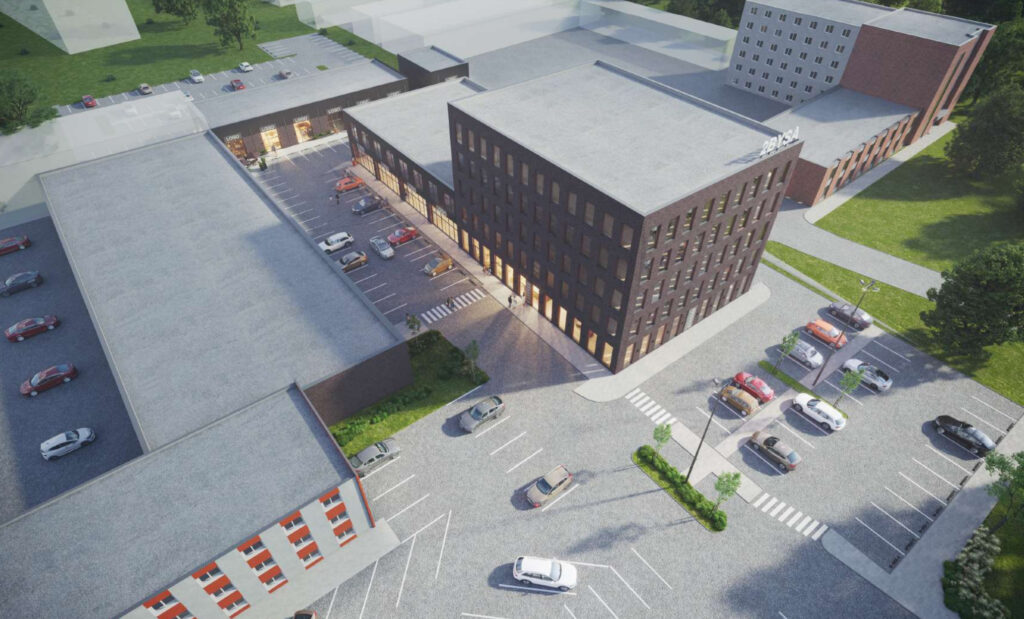 2BYSA (Dubysos g. 58A) - Shopping center - visualization