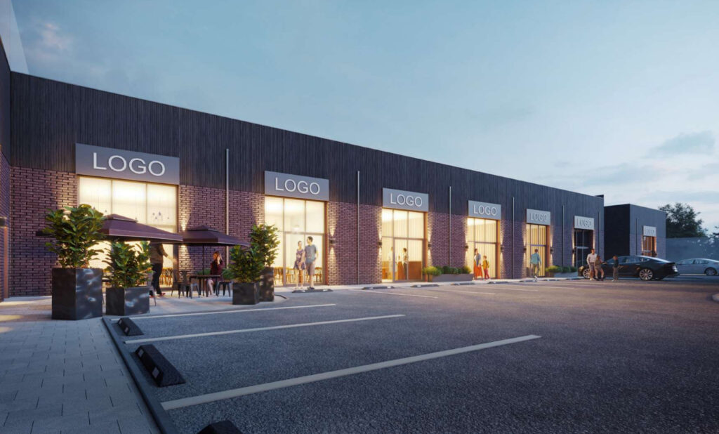 2BYSA (Dubysos g. 58A) - Shopping center - visualization