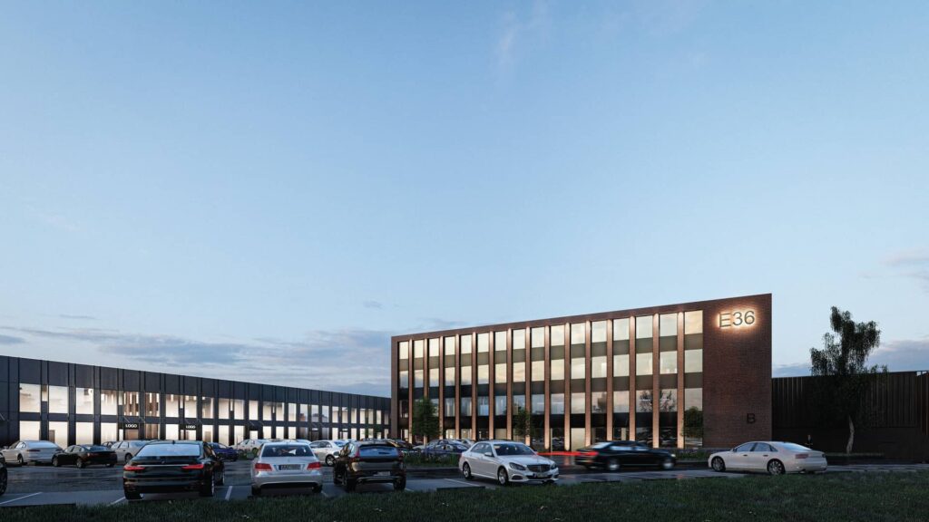 eMarket City 1 etapas (Eišiškių pl. 36) - Shopping center, Warehouse / Distribution center - visualization