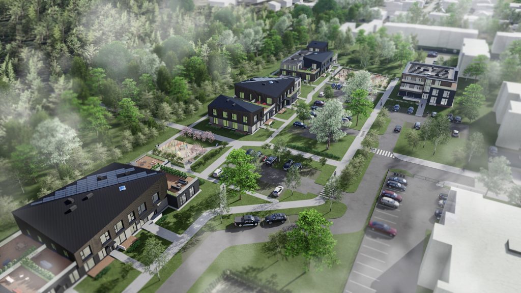 Hunditubaka tee 3, 5, 7 (Hunditubaka tee 3, 5, 7) - Multi apartment - visualization