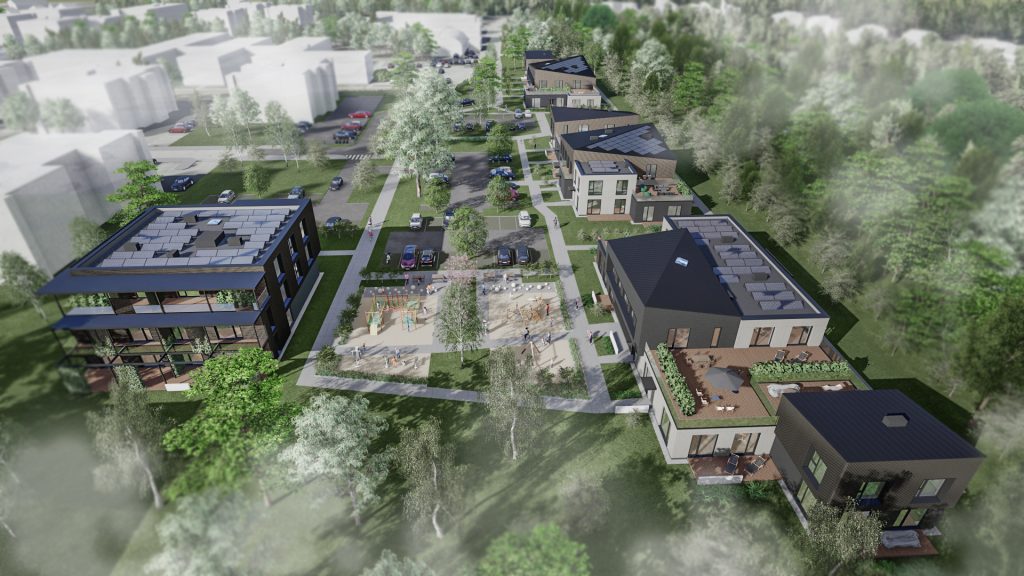 Hunditubaka tee 3, 5, 7 (Hunditubaka tee 3, 5, 7) - Multi apartment - visualization