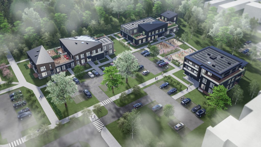 Hunditubaka tee 3, 5, 7 (Hunditubaka tee 3, 5, 7) - Multi apartment - visualization