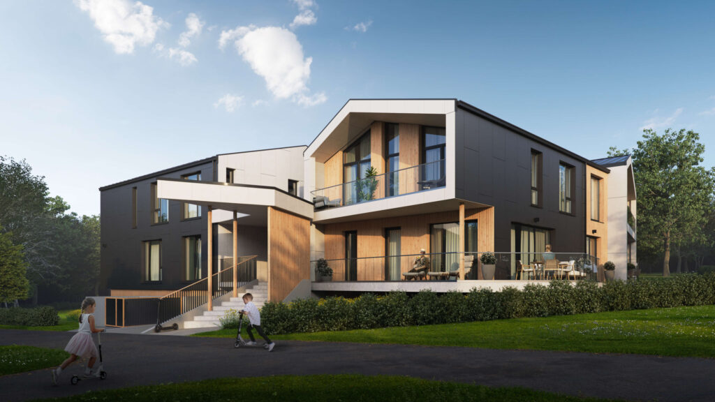 Kuldlehe kodud (Lehiku tee 11) - Daugiabutis - vizualizacija