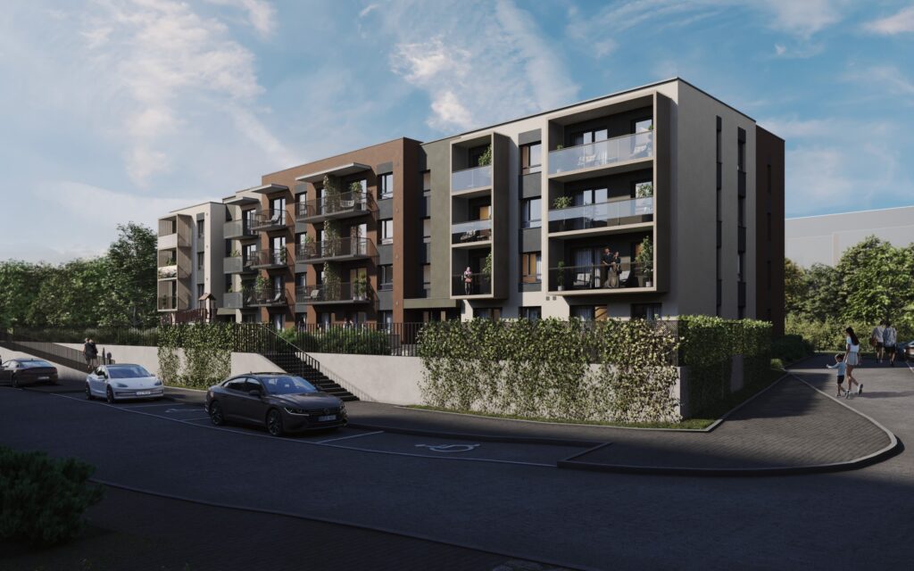 Pušų parkas (Lietaus g. 7) - Daudzdzīvokļu nams - vizualizācija