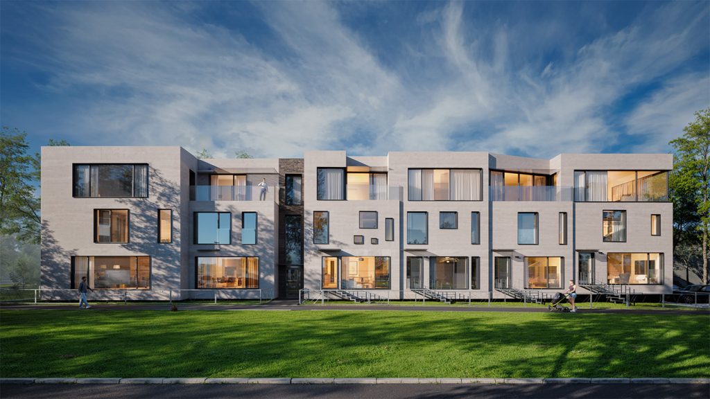 Jahtklubi butiik (Masti 14) - Daudzdzīvokļu nams - vizualizācija