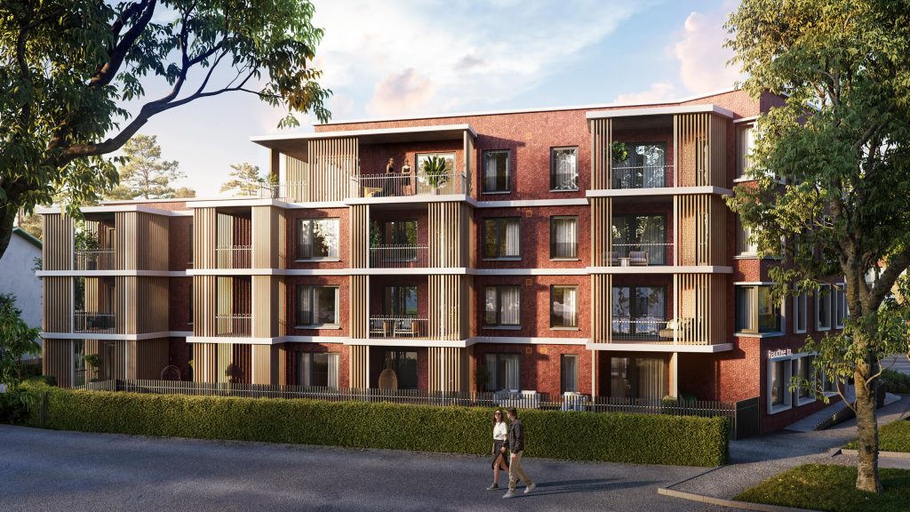 Kesk-Nõmme Residentsid (Pärnu mnt 265) - Daudzdzīvokļu nams, Cita komerciāla - vizualizācija