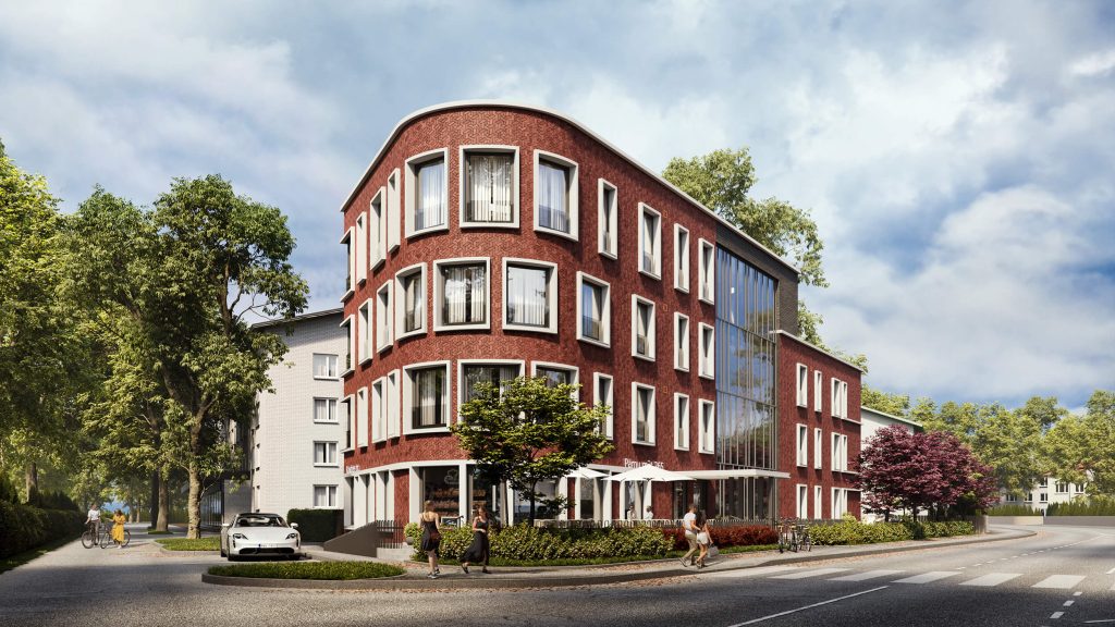 Kesk-Nõmme Residentsid (Pärnu mnt 265) - Daudzdzīvokļu nams, Cita komerciāla - vizualizācija