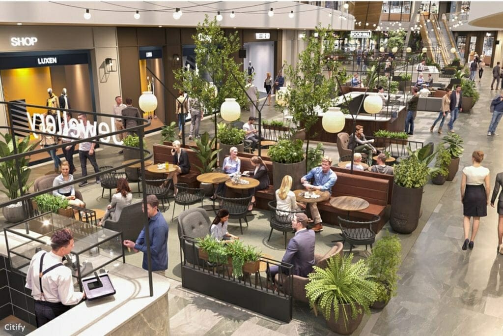 PC Europa atnaujinimas (Konstitucijos pr. 7A) - Shopping center - visualization