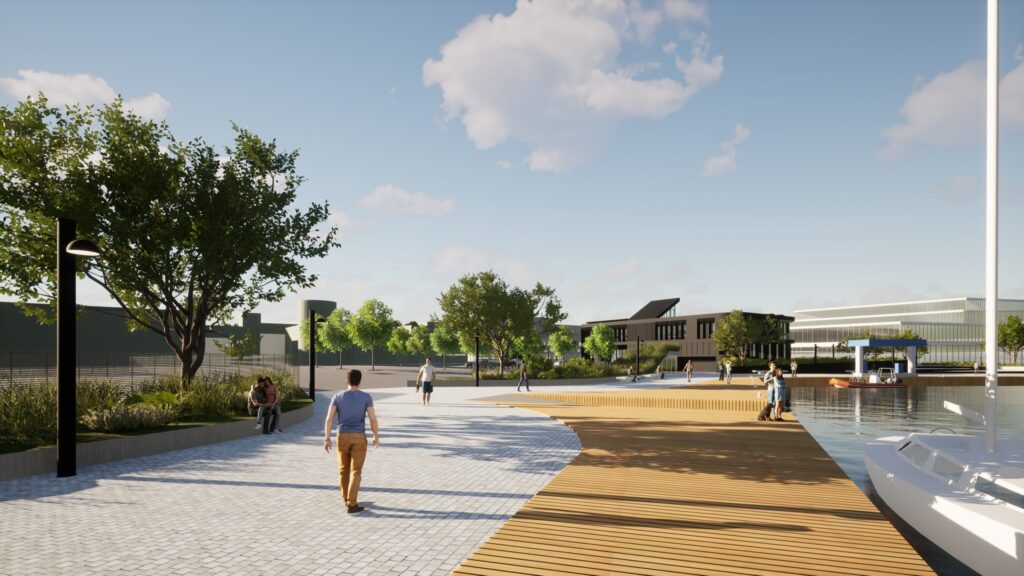 Purje 11 (Purje 11) - Office center, Port / Harbour - visualization