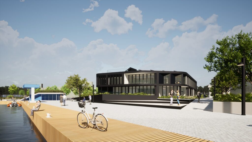 Purje 11 (Purje 11) - Office center, Port / Harbour - visualization