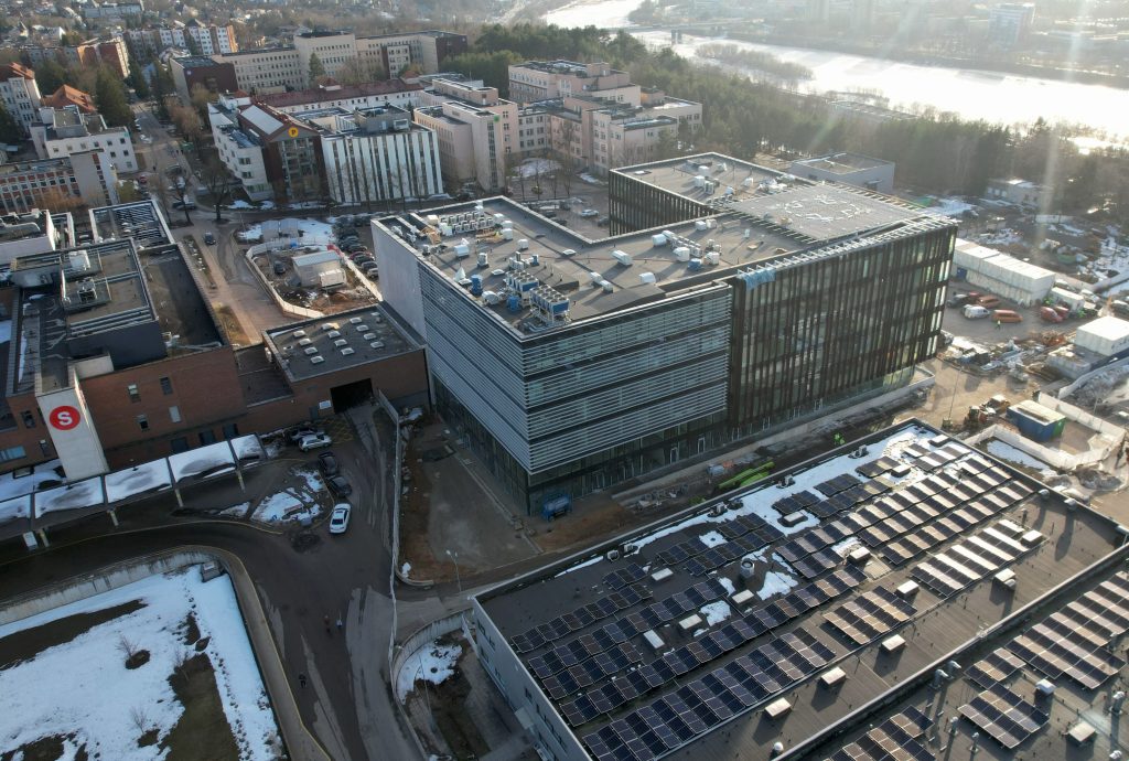 LSMU Infekcinių ligų pastatas (Eivenių g. 2) - Hospital - construction photos