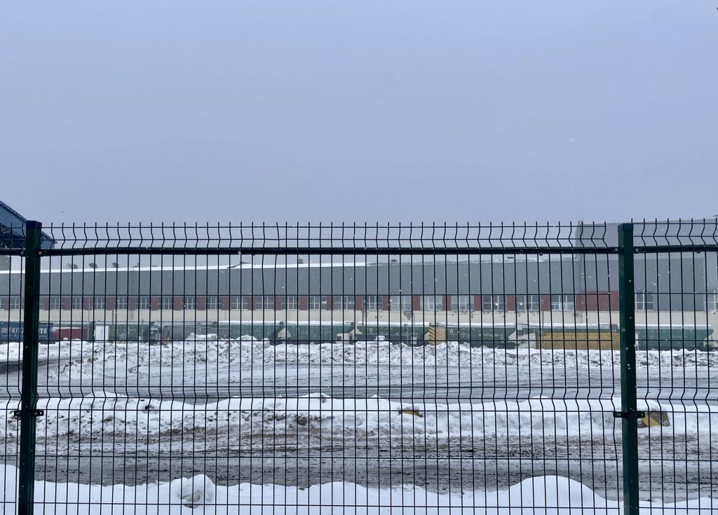 BEGA logistikos sandelis (Minijos g. 44A) - Noliktava / Izplatīšanas centrs - būvdarbu attēli