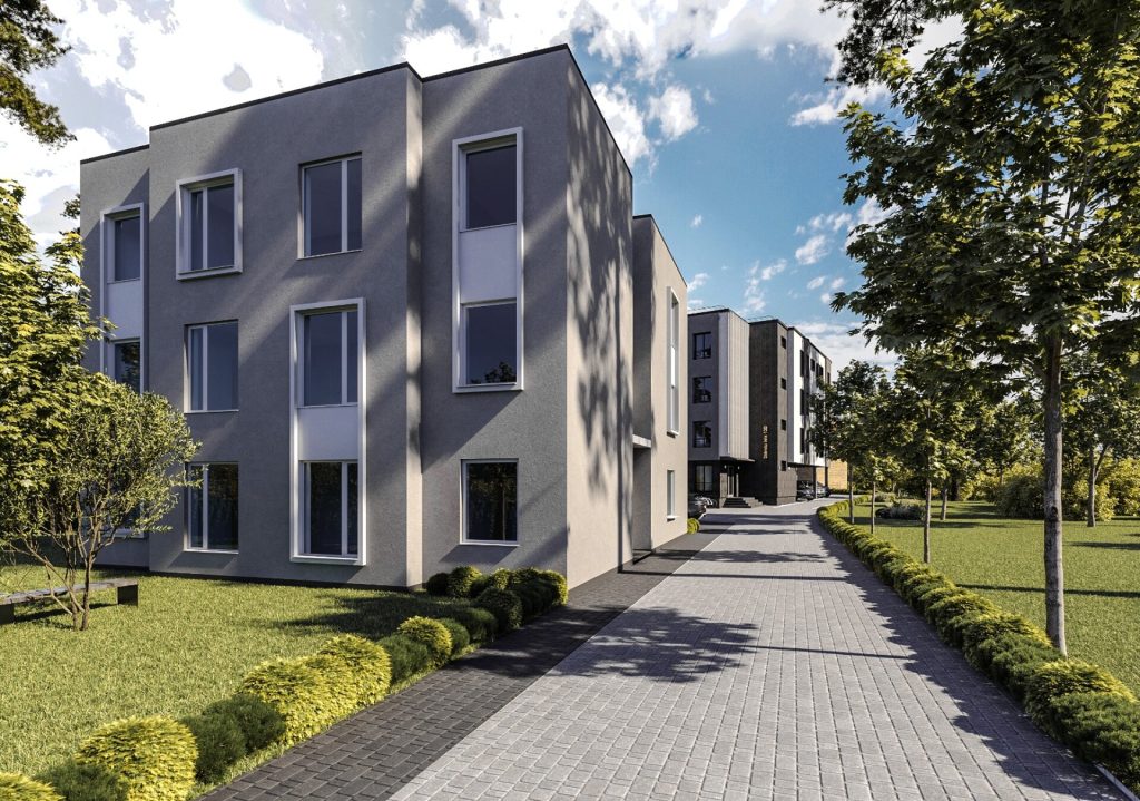 Stērstu nami - 2. kārta, 2. ēka (Stērstu iela 13C) - Multi apartment - visualization