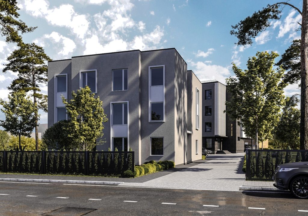 Stērstu nami - 2. kārta, 2. ēka (Stērstu iela 13C) - Multi apartment - visualization