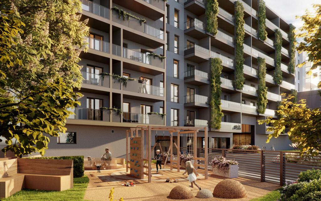 Avalon Plaza (Tartu mnt 44) - Daugiabutis, Verslo centras, Kita komercija - vizualizacija