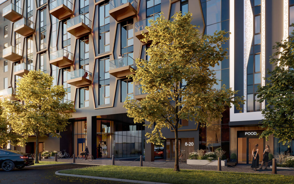 Avalon Plaza (Tartu mnt 44) - Daugiabutis, Verslo centras, Kita komercija - vizualizacija