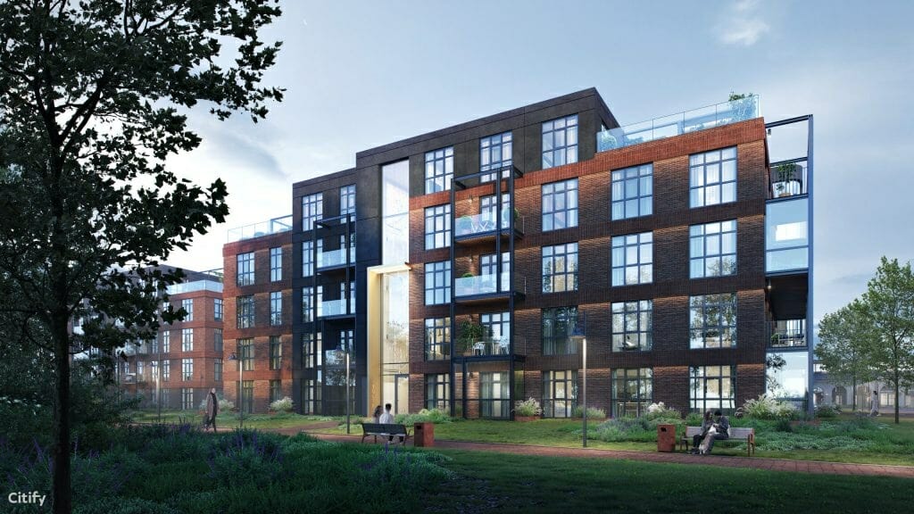 Volta Kvartal (Mootori 7/1, 7/2, 7/3) (Mootori 7/1, 7/2, 7/3) - Multi apartment - visualization