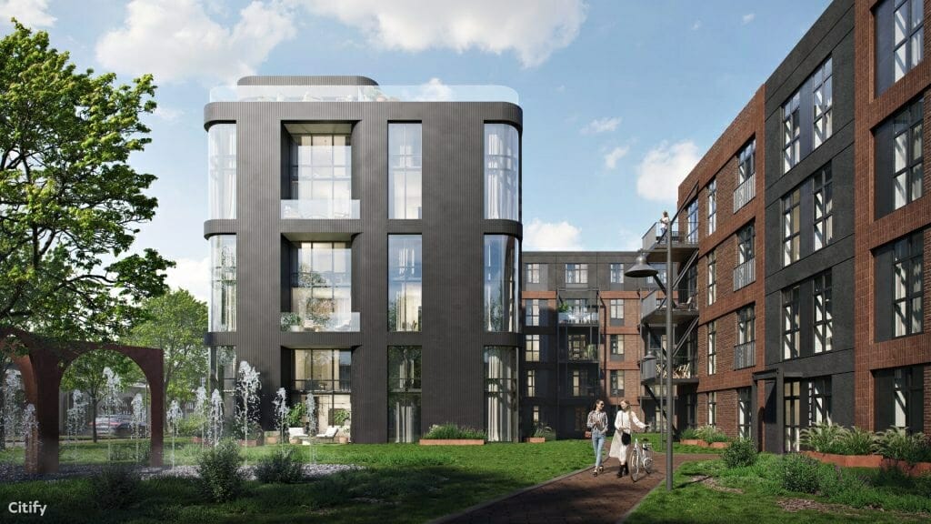 Volta Kvartal (Mootori 7/1, 7/2, 7/3) (Mootori 7/1, 7/2, 7/3) - Multi apartment - visualization