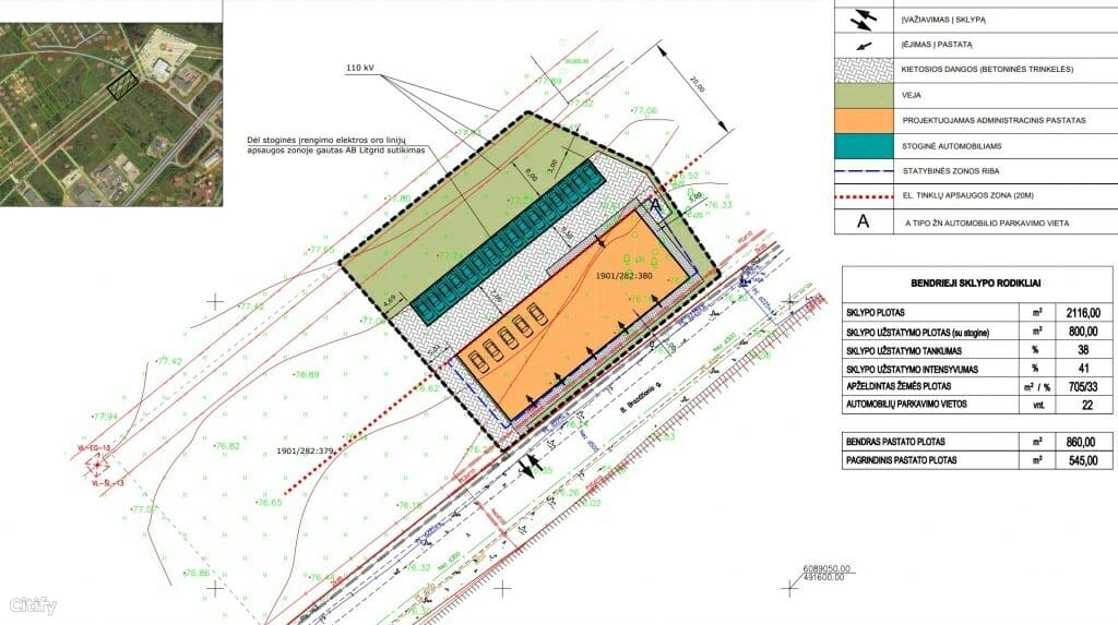 B. Brazdžionio g. 50 (B. Brazdžionio g. 50) - Office center, Other commercial - visualization