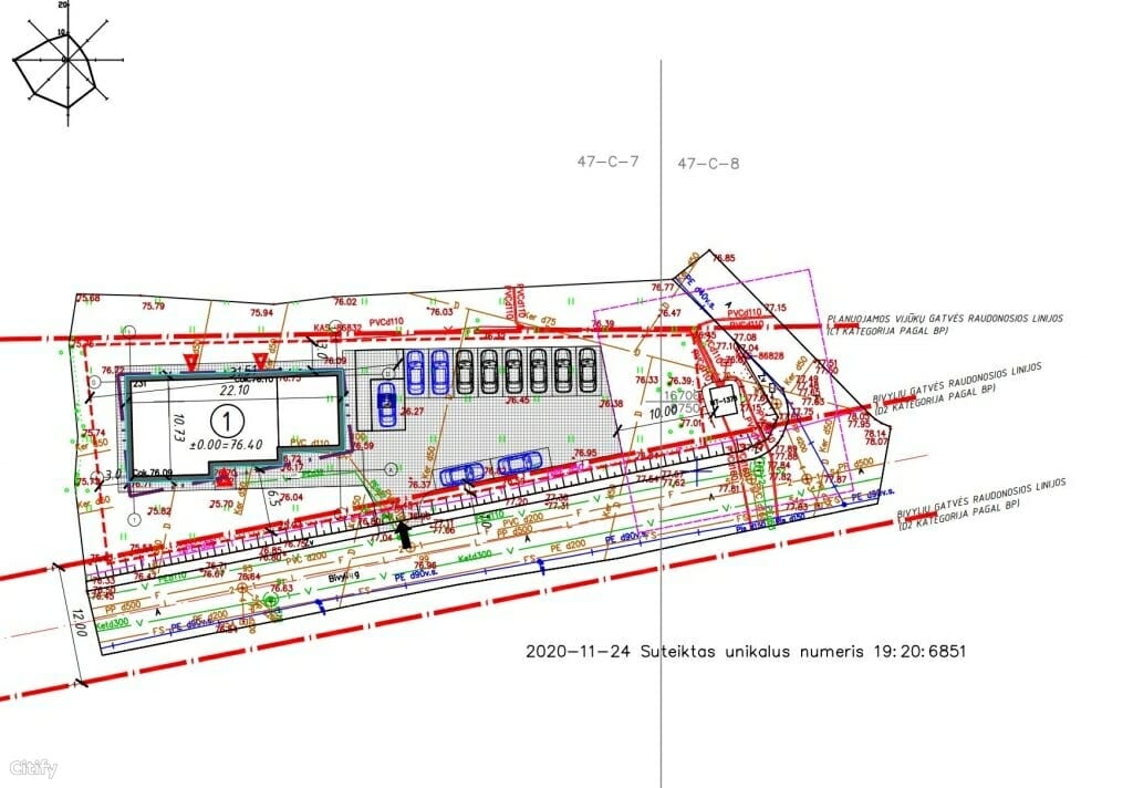 Bivylių g. 231 (Bivylių g. 231) - Row housing - visualization