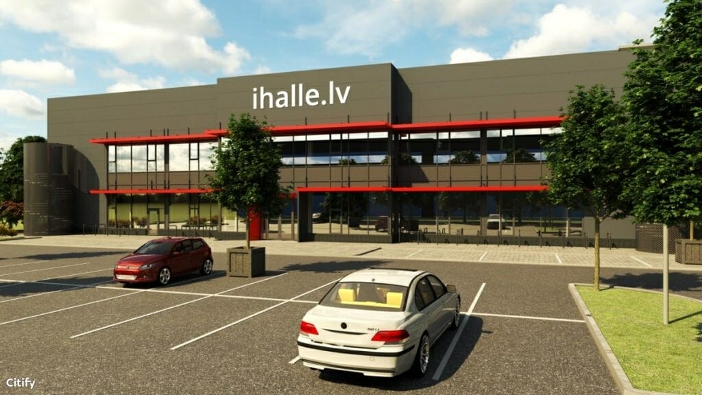 InLine Halle (Dzelzavas iela 120C) - Fitness center - visualization