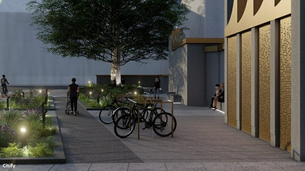 Gedimino g. 32 skveras (Gedimino g. 32) - Square - visualization