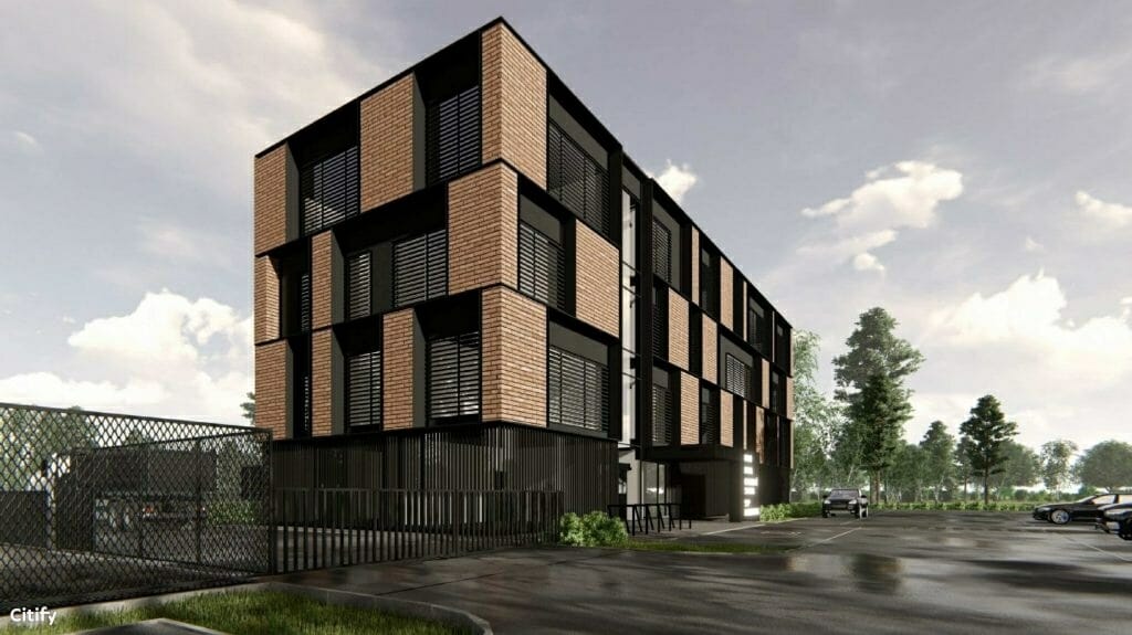 Granito g. 5 (Granito g. 5) - Office center - visualization