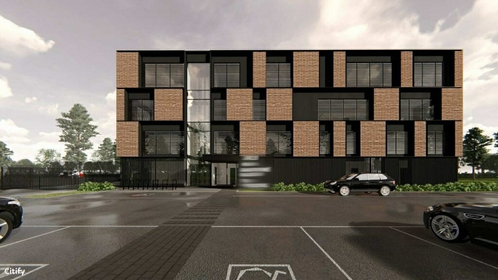 Granito g. 5 (Granito g. 5) - Office center - visualization