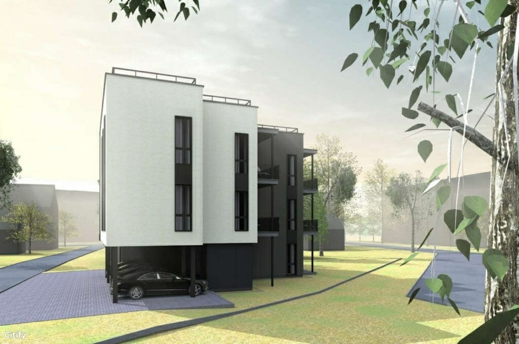 J. Grušo g. 22A (J. Grušo g.22A) - Multi apartment - visualization