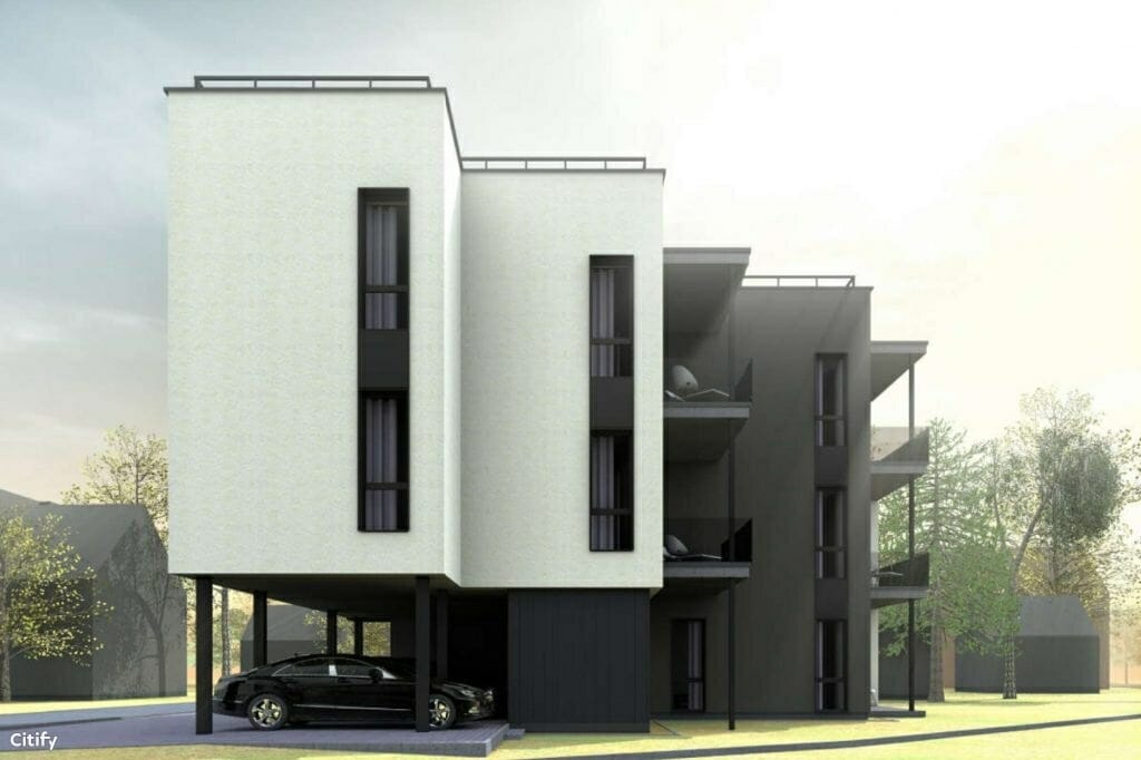 J. Grušo g. 22A (J. Grušo g.22A) - Multi apartment - visualization