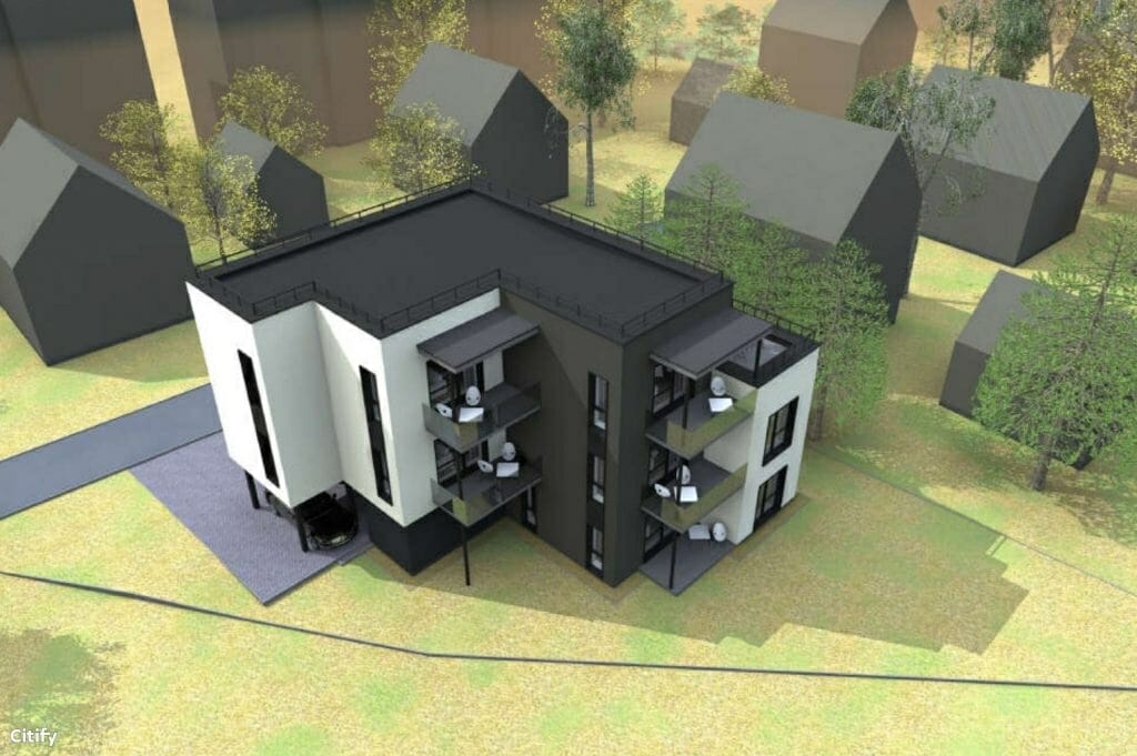 J. Grušo g. 22A (J. Grušo g.22A) - Multi apartment - visualization