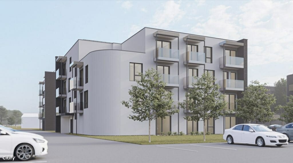 Tonkūno apartamentai 2 etapas (J. Tonkūno g. 7) - Multi apartment - visualization