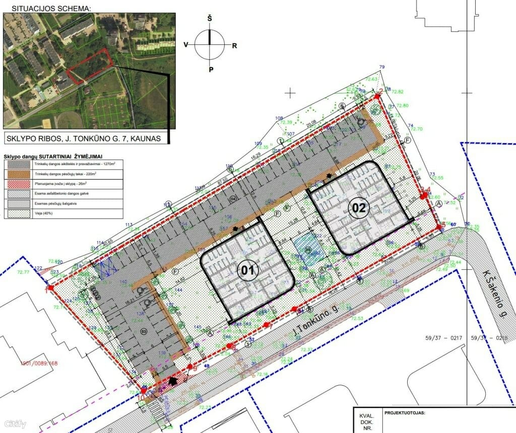 Tonkūno apartamentai 2 etapas (J. Tonkūno g. 7) - Multi apartment - visualization