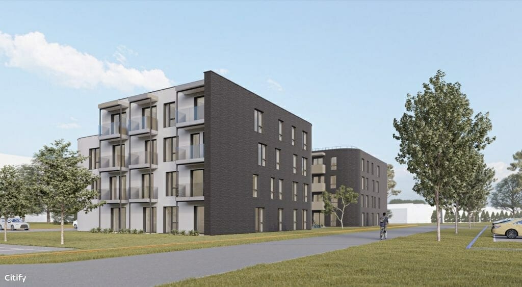 Tonkūno apartamentai 2 etapas (J. Tonkūno g. 7) - Multi apartment - visualization