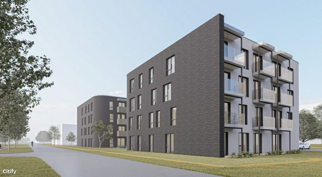 Tonkūno apartamentai 2 etapas (J. Tonkūno g. 7) - Multi apartment - visualization